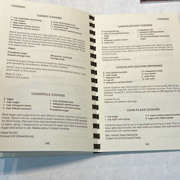 VTG Cookbook Set TX-NM Power Co, Kansas Div American Cancer Society, Methodist C - Picture 4 of 13